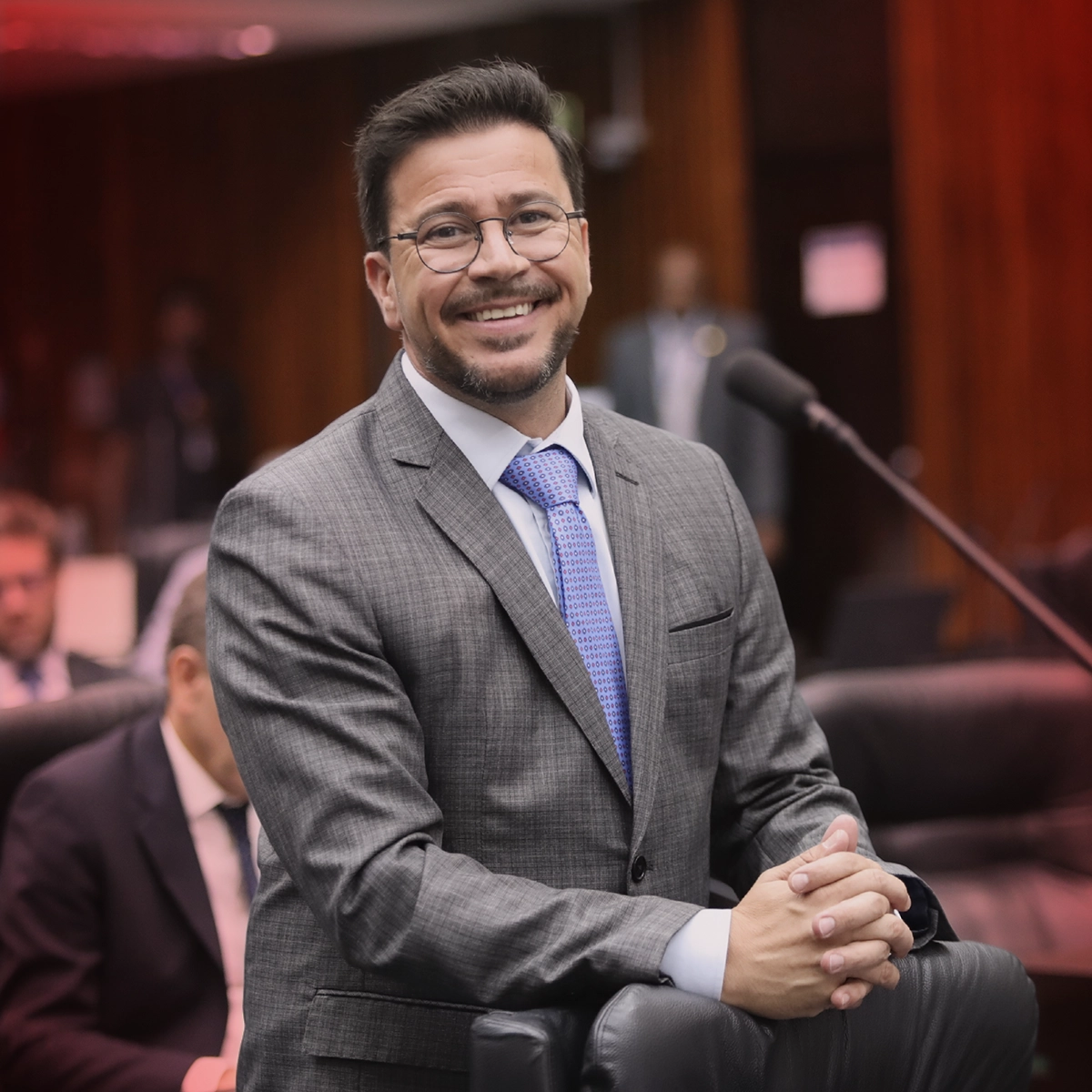 Arilson Chiorato durante sessão na Assembleia Legislativa